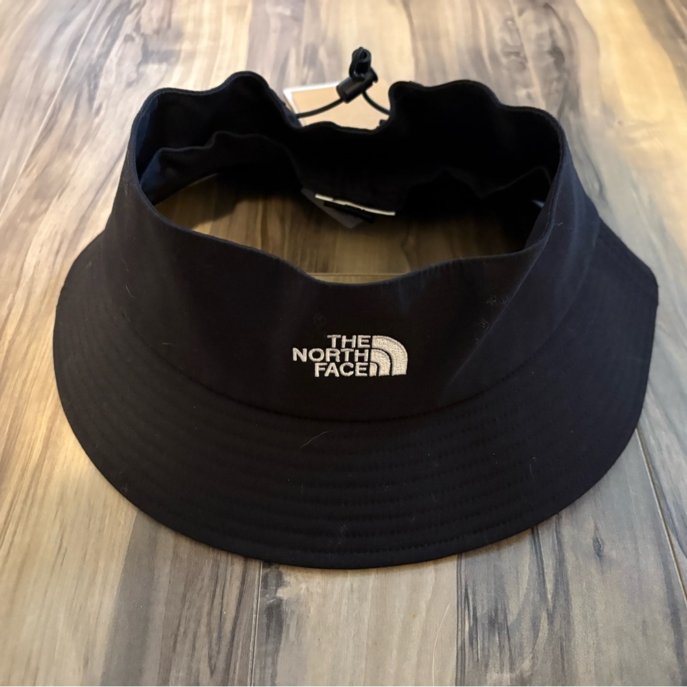 The North Face Unisex Black Logo Bucket Hat